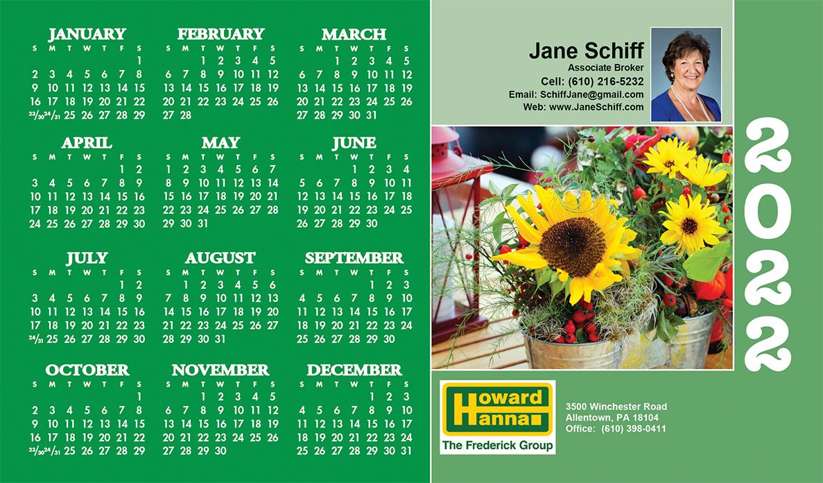 Real Estate Jumbo Postcard Calendars